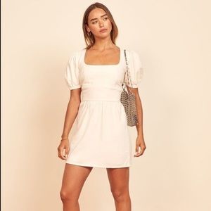 Reformation White Gables Dress Size 6
